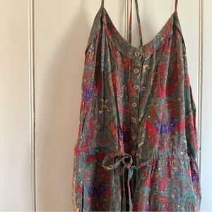 Free People Printed Onesie